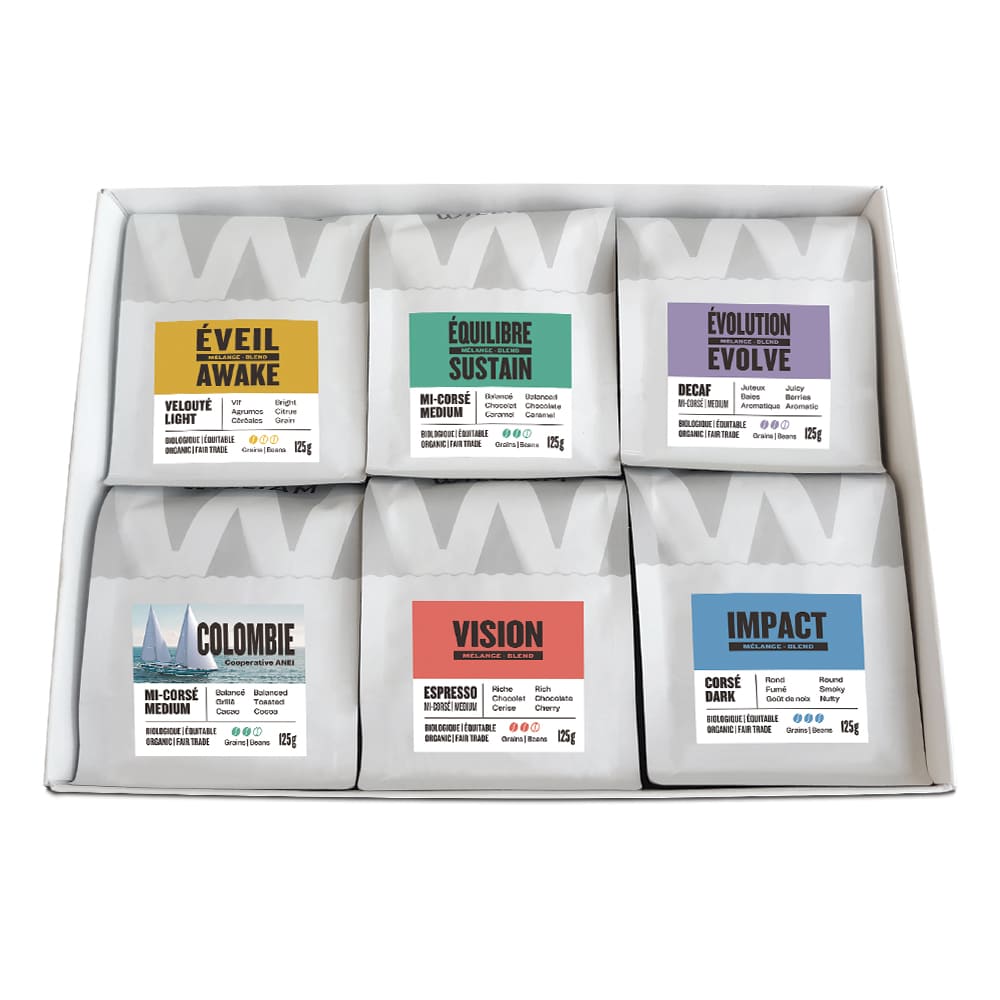 Discovery Box Organic Fair Trade Coffee Cafe William – Café