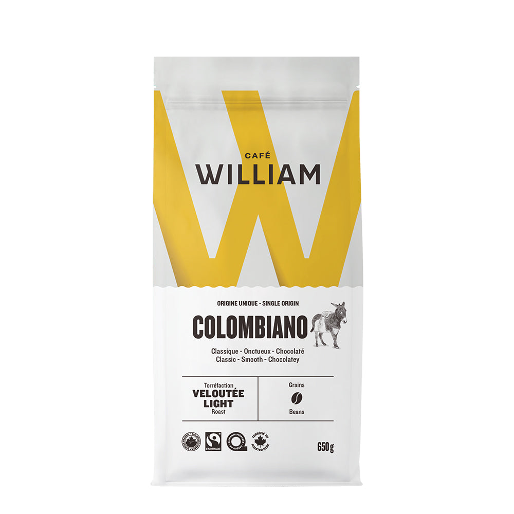 Colombiano Coffee - Organic and Fair Trade | Café William