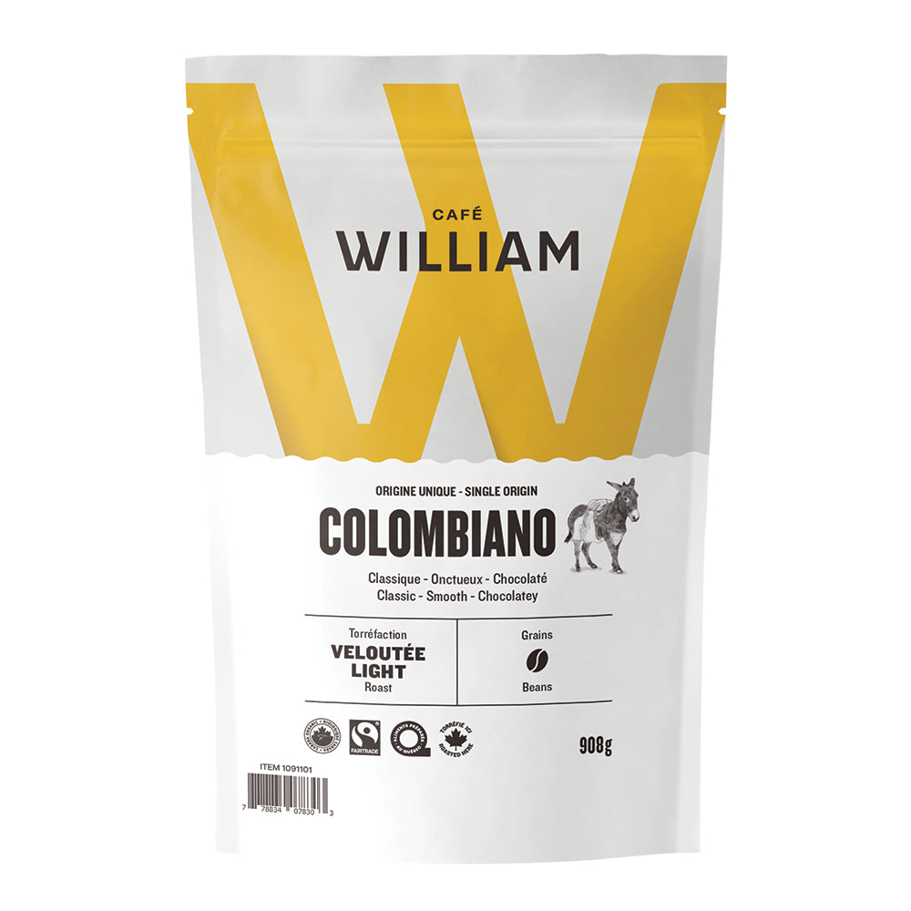 Colombiano Coffee - Organic and Fair Trade | Café William