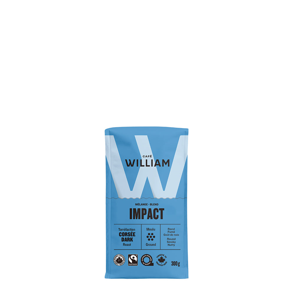 IMPACT - Organic & Fair Trade Dark Roast Coffee | Café William