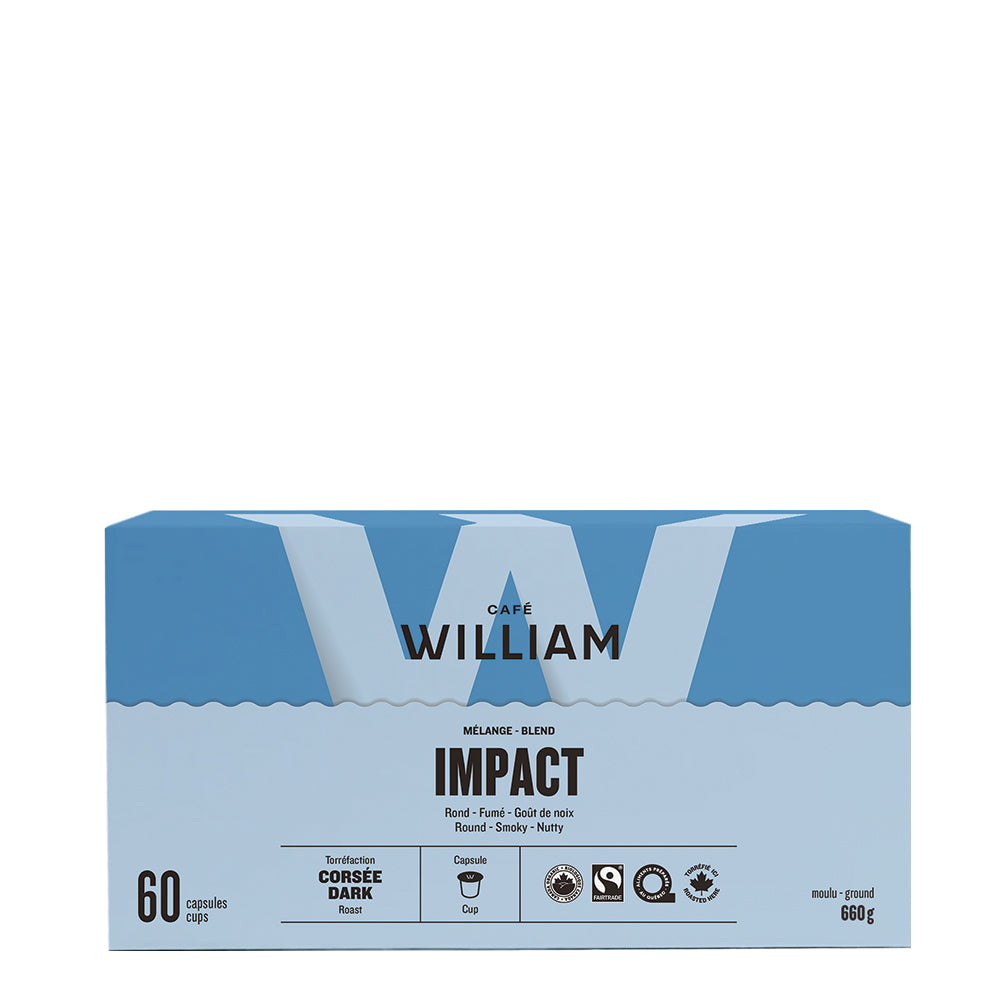Impact Organic Fair Trade Dark Roast K-Cup | Café William