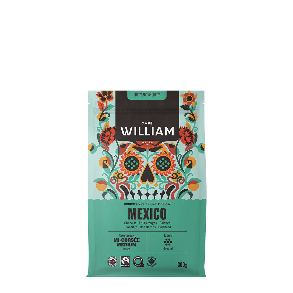 Mexico – Organic Fairtrade Medium Roast Coffee | Café William