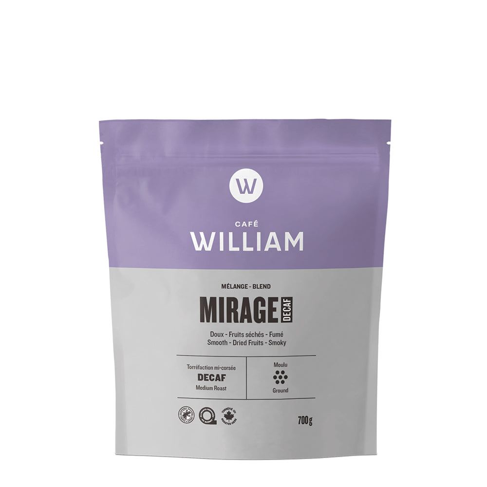 MIRAGE - Smooth Decaf Medium Roast Coffee | Café William