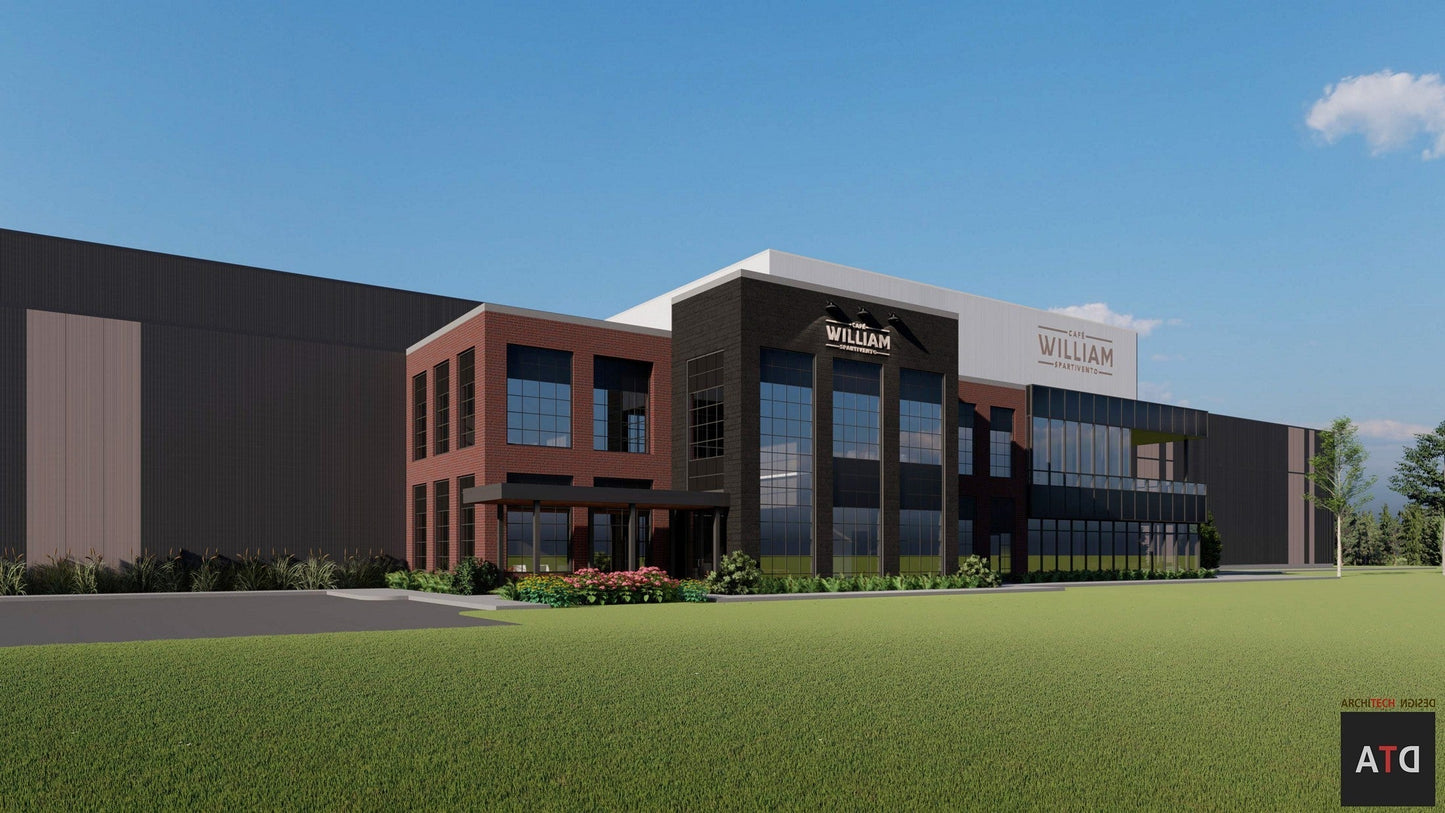 Café William invests more than $40 million in a new ecofriendly roasting plant