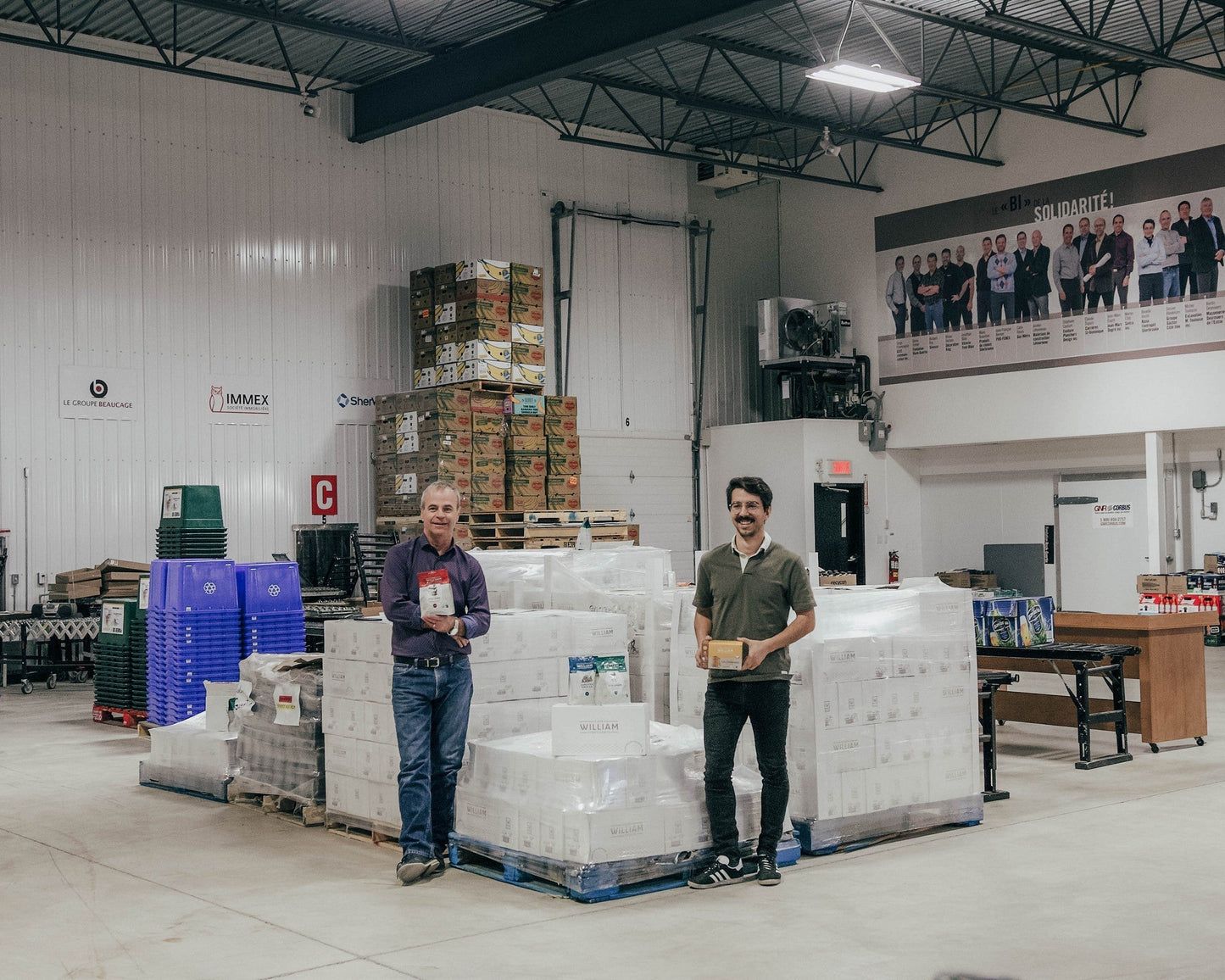 Donation of coffee to the Rock-Guertin Foundation