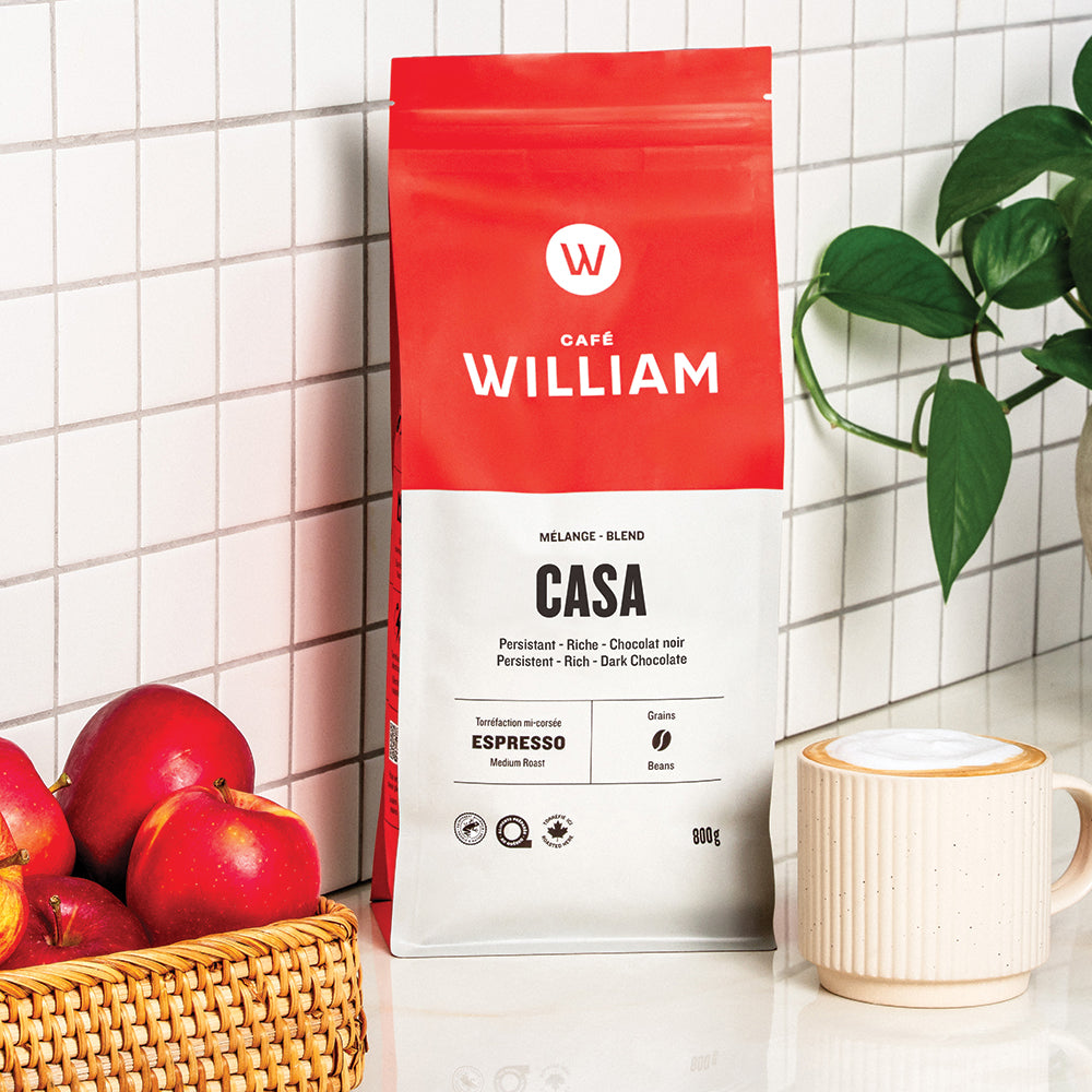 Café Espresso Casa - Mélange Équilibré et Soyeux | Café William
