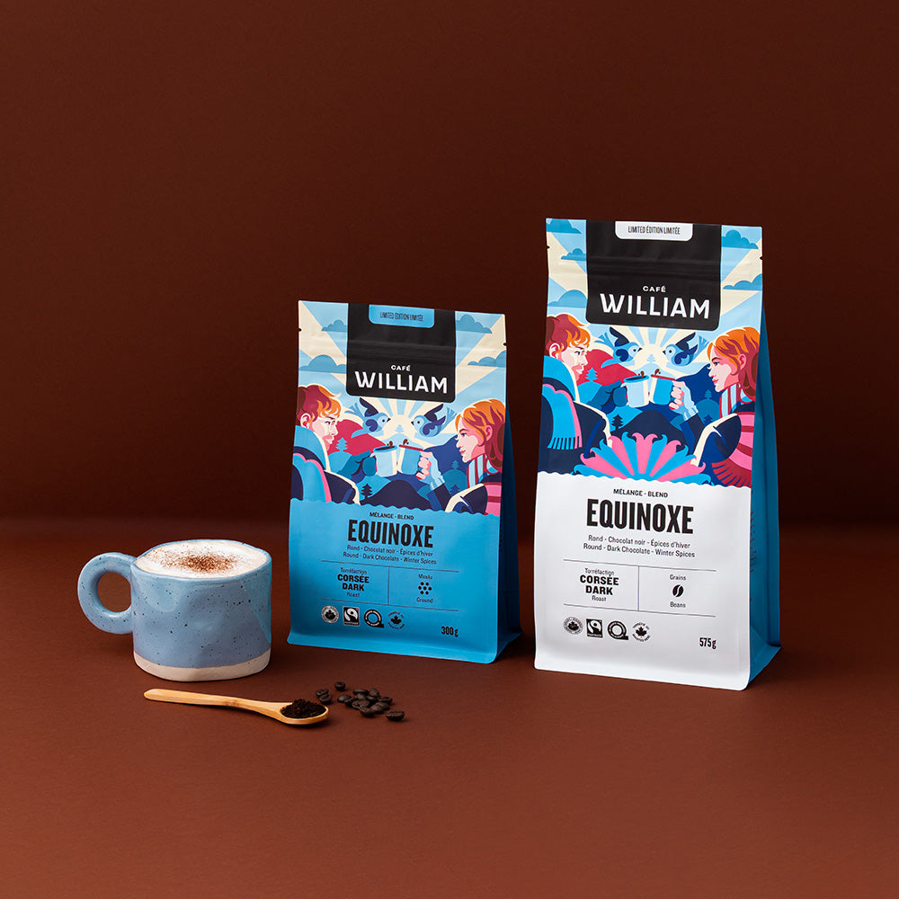 EQUINOXE - Organic & Fair Trade Dark Roast Coffee | Café William