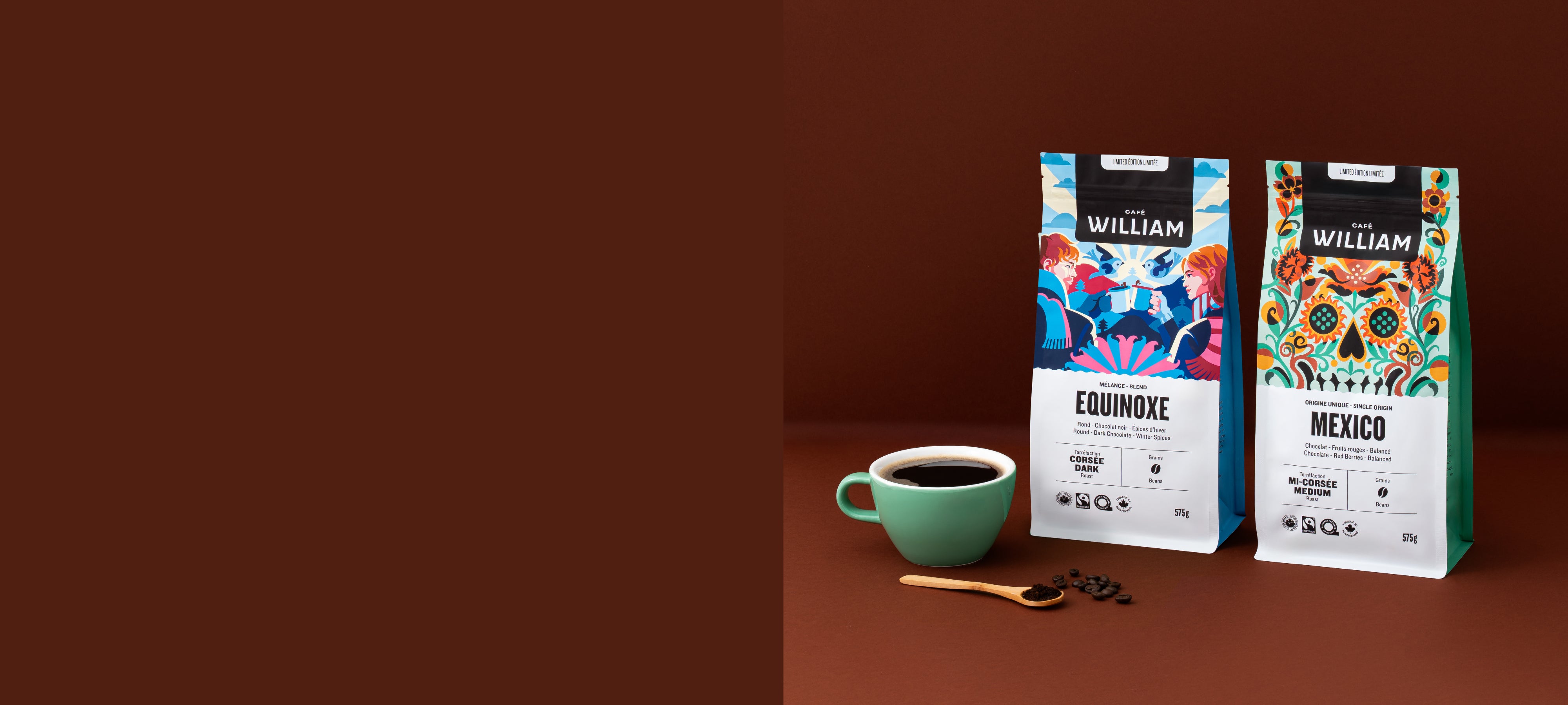 Coffee Roaster Online Store | Organic & Fair Trade | Café William