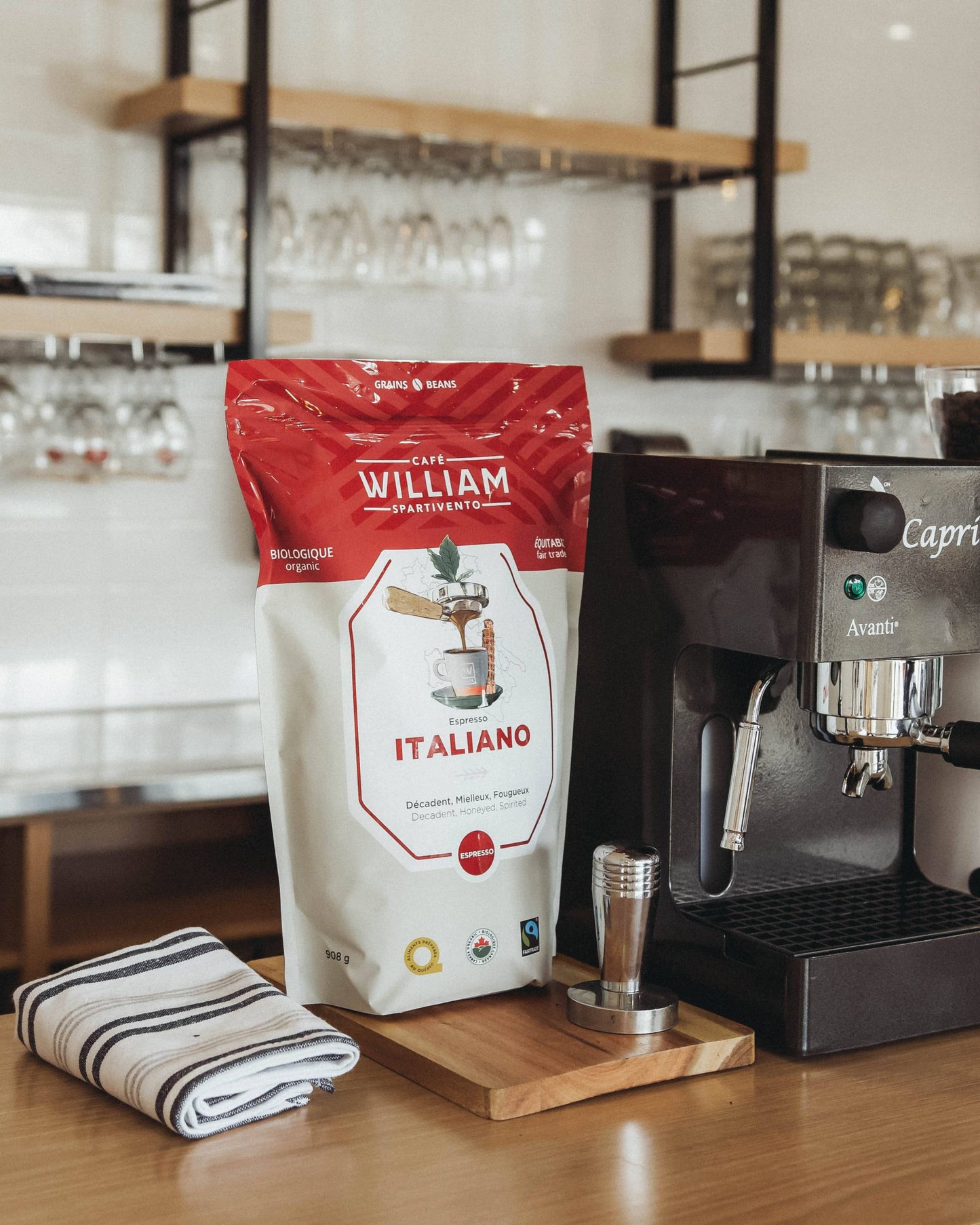 Italian Espresso Coffee - Organic and Fair Trade